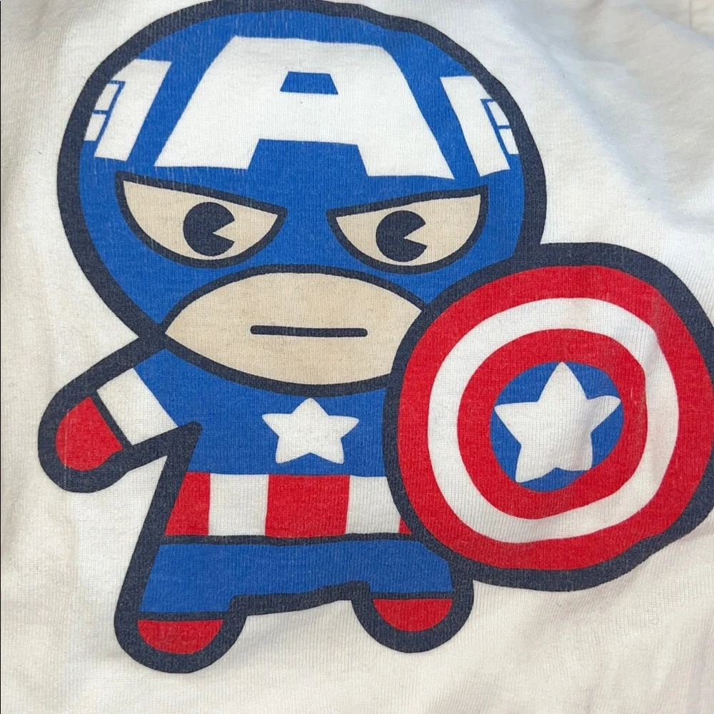 babyGap | Marvel Captain America Shortie PJ Set - 4